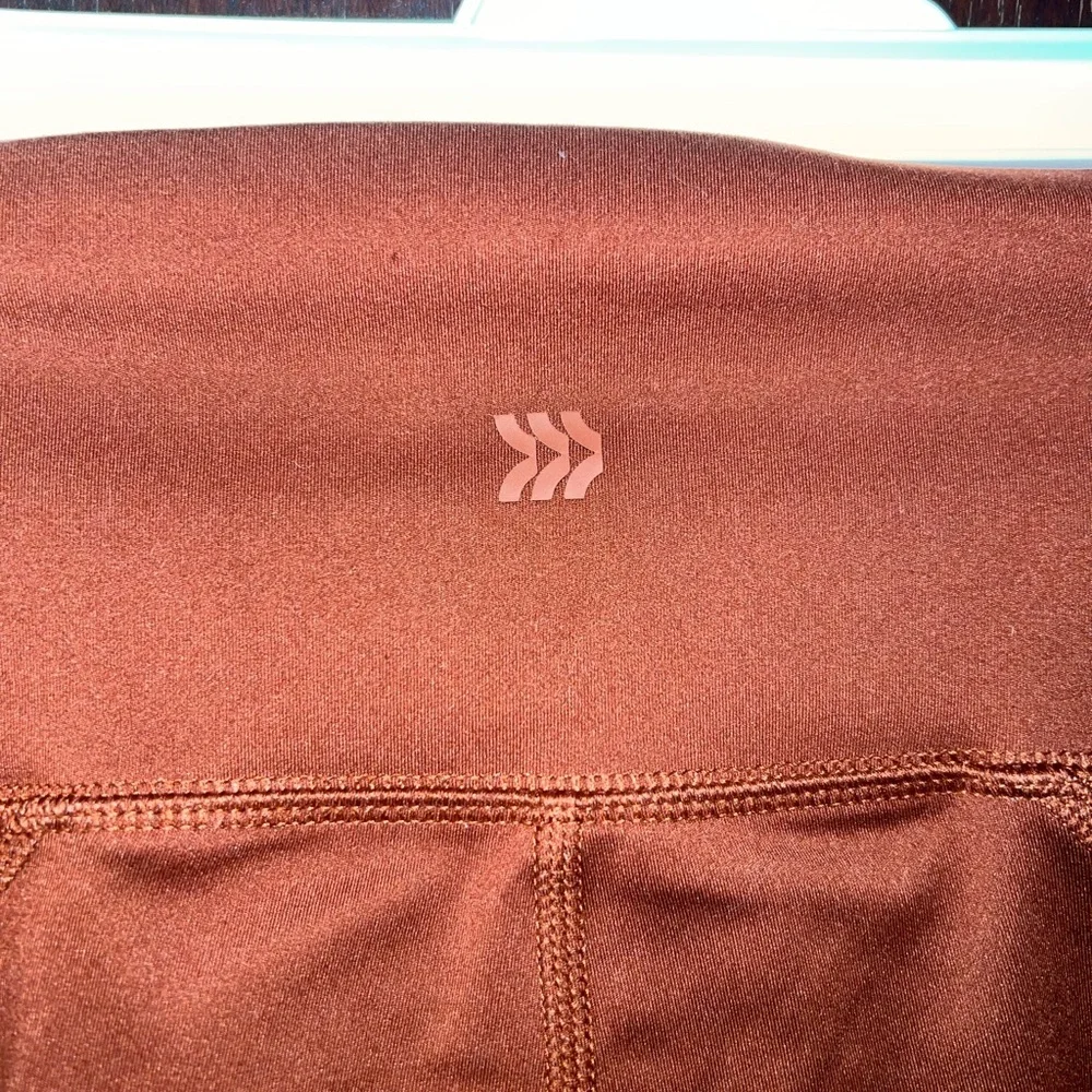 Target Burnt Organe All In Motion Active Leggings Women’s Medium - Picture 5 of 5